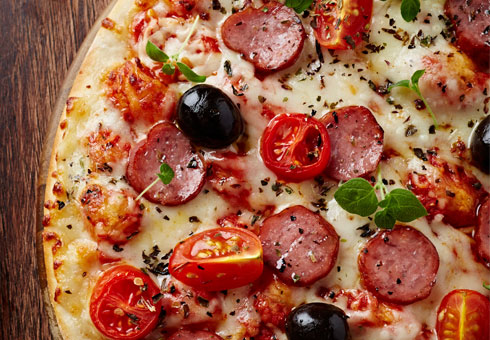 Marmaris, Risca, delicious pizza options