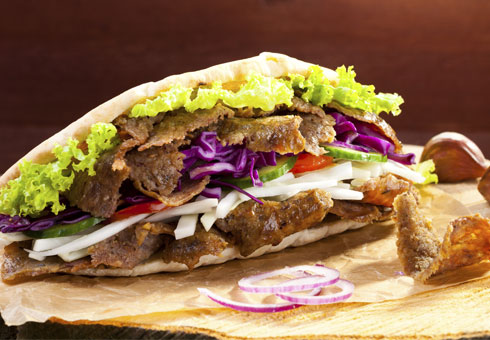 Delicious Kebab create for you at Spice Island, Bangor